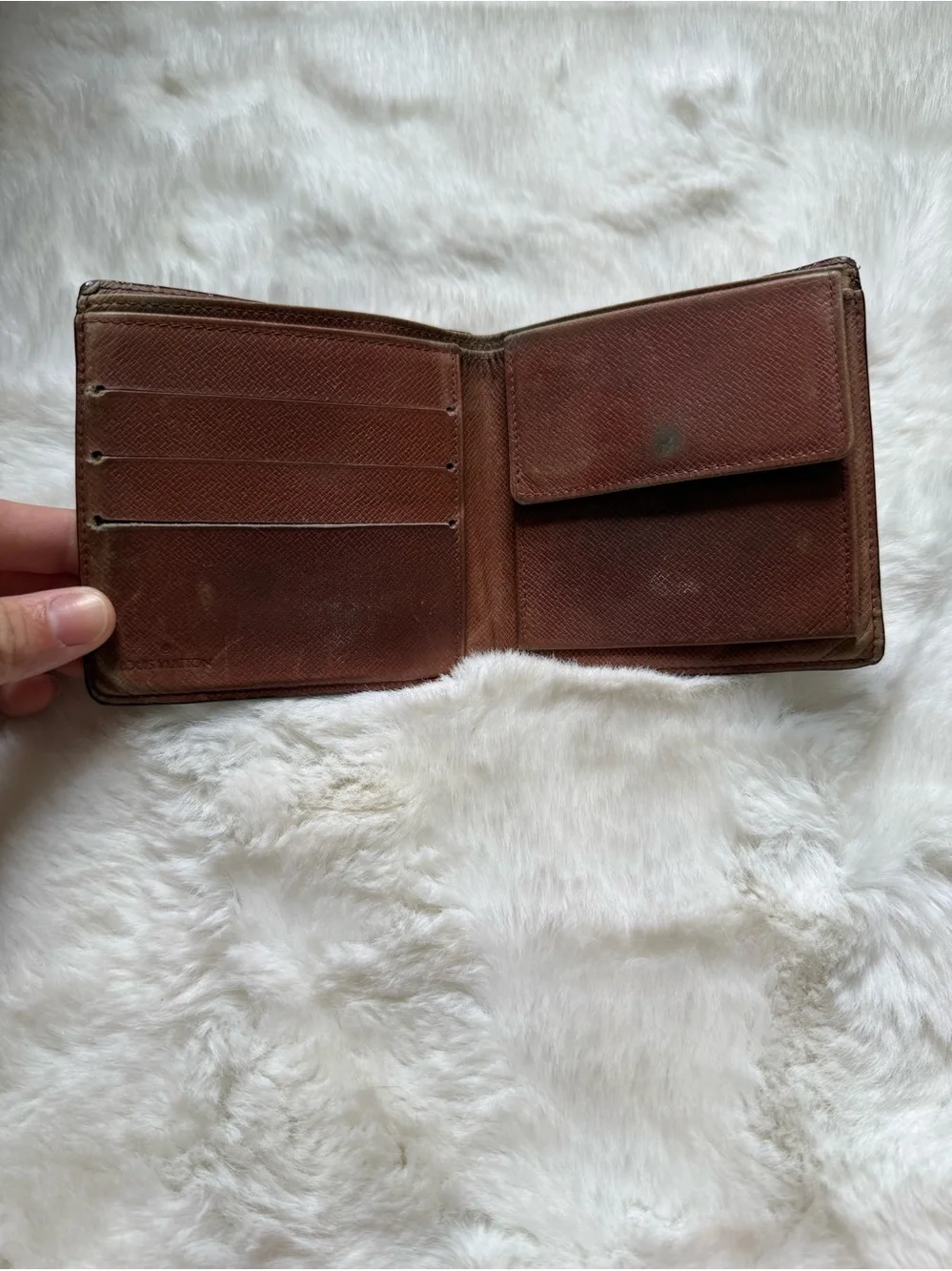 Louis Vuitton Monogram Canvas Men’s Wallet - Dark Brown with Tan Monogram